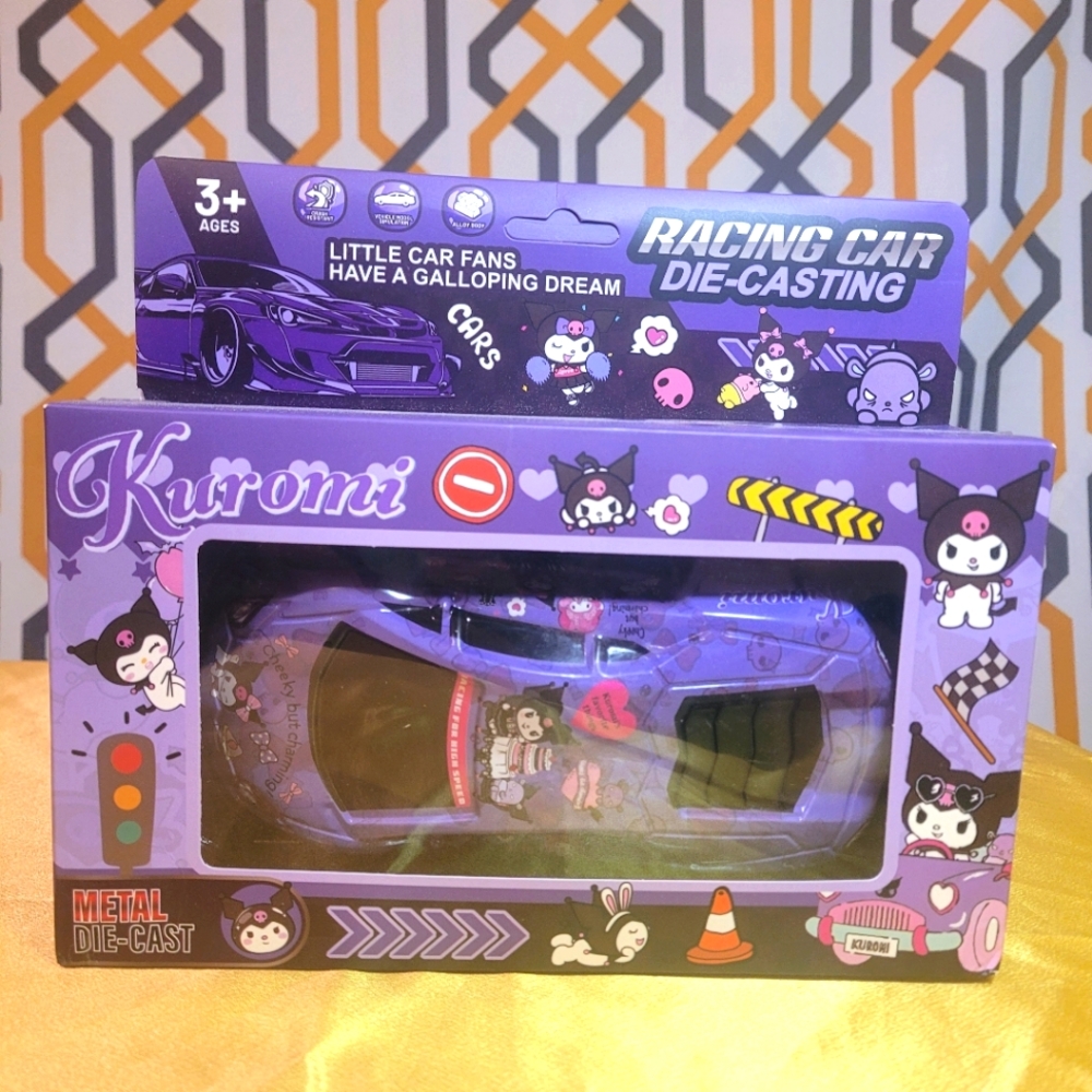 Kuromi Dyecast Car Hello Kitty And Friends New In Box, Unopened.